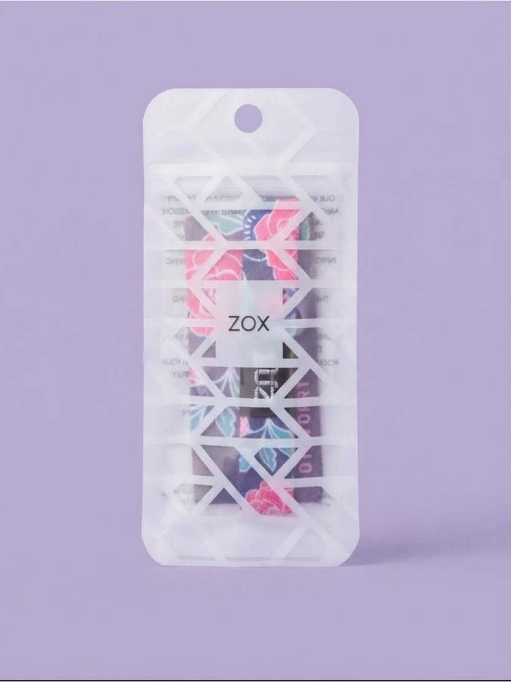 NIP ZOX Wristband "Today I Will Not Worry" Bracelet & Card